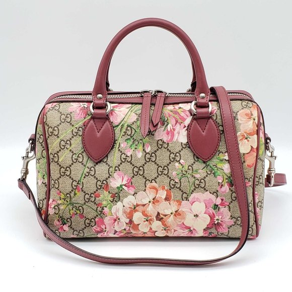 Gucci Handbags - 100% Authentic Gucci GG Supreme Bloom Boston Crossbody Bag